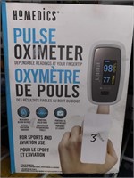 Homedics pulse oximeter