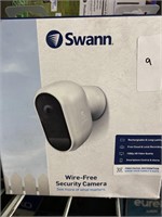 Swan wire free security camera