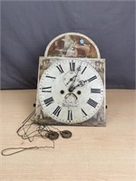 Vintage Clock Face Plate