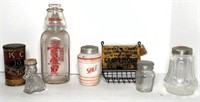 Vintage Shakers, Soap Holder, Milk Jug & More