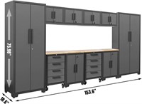 Torin Garage Storage System Heavy Duty 12Pcs Metal
