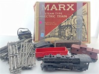 Vintage Marx Steam Type Electric Train Set O