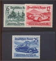 GERMANY #B134, #B135 & #B136 MINT VF NH