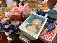 Cabbage Patch and Porcelain Dolls