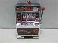 11" Slot Machine Works Needs Batteries See Info