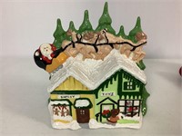 VNTG MOLD CERAMIC CHRISTMAS VILLAGE