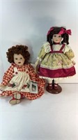 (2) COLLECTOR DOLLS