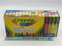 NEW Crayola 64ct Washable Sidewalk Chalk