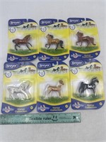 NEW Lot of 6- Breyer Stablemates Horse Collection