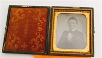 Antique Mid 1800s Daguerreotype Case