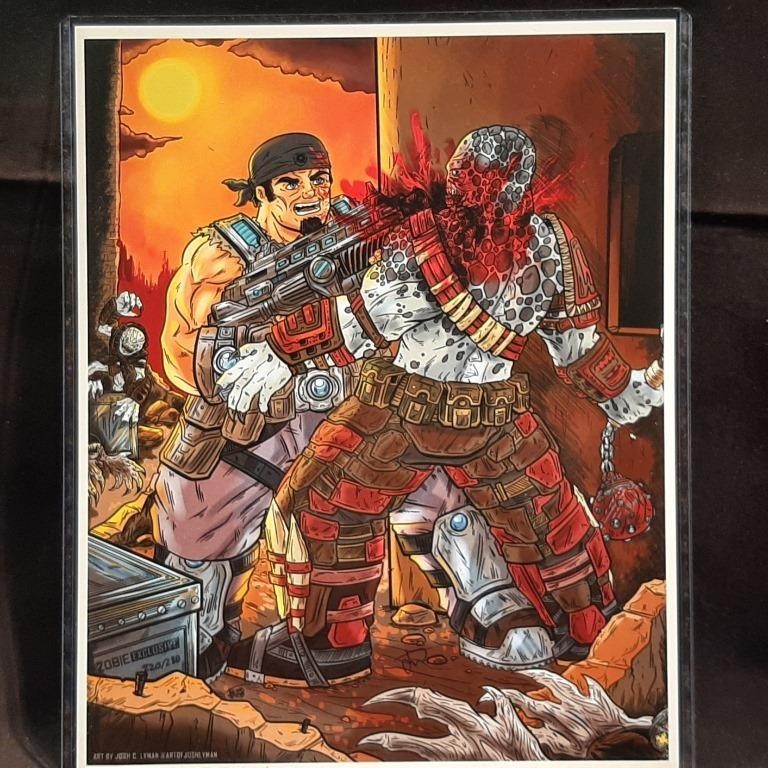Gears of War Ltd Edition Art Print