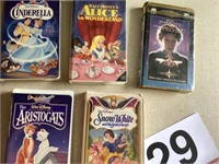 Walt Disney VHS movies
