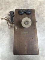 Vintage Stronberg Carlson Telephone Mfg Co. wood