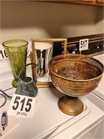 Vintage Frame, Watering Can & Vases(Den)