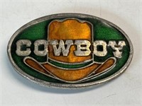 1978 CAPT HAWKS ***COWBOY*** (HAT) OVAL PEWTER