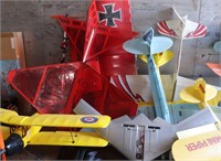 (10) Misc. Model Airplanes