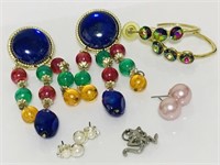 Mix jewelry lot vintage earrings