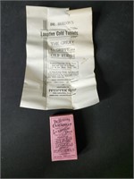 Vintage Dr. Hobson's Tonic Laxative Pills Box