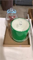 Ice bucket, milk jar