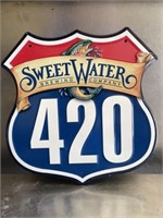 SweetWater Metal Sign