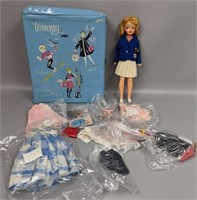 1962 First Issue Ideal Tammy Doll, Clothes, Case