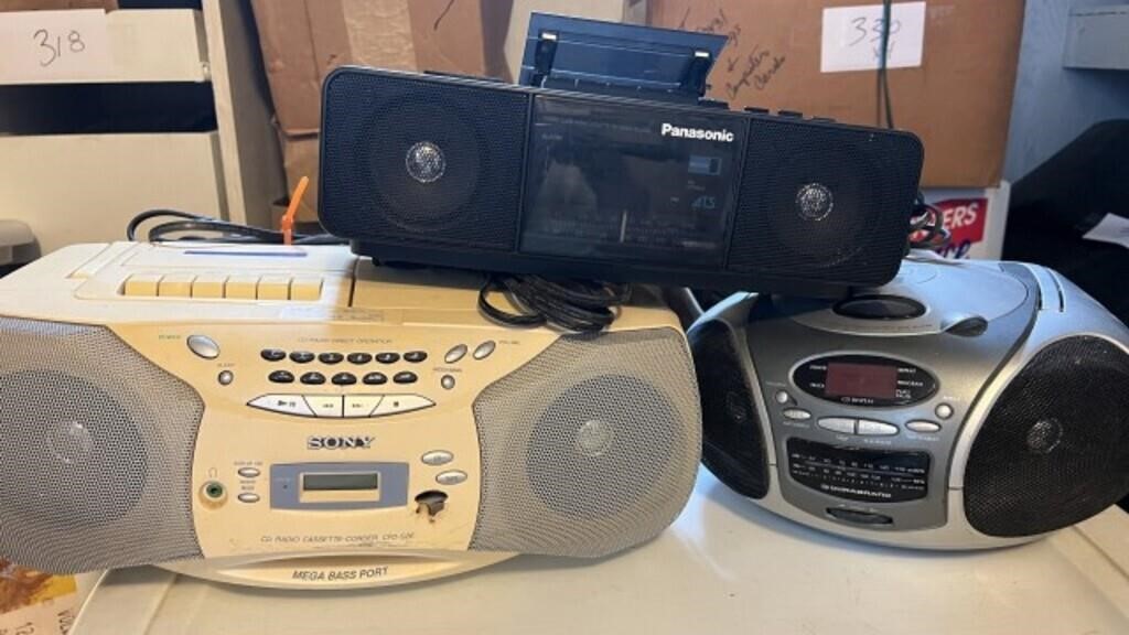 Panasonic radio cassette recorder RC-X250,