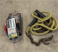 Tow Rope & 6-12Volt Battery Load Tester