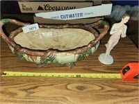 Vintage Ceramic Bowl from China & Juliet Statue -