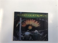 Godzilla 3-D Collectable card