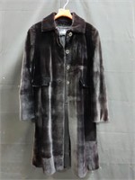J. Mendel Paris, velvet long coat, black