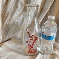 Riverside Dairy Cherokee Iowa Milk Bottle