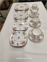 R.A. Petit Point 4 Place Settings Consisting Of 24