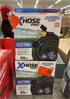 2 EXPANDING WATER HOSES