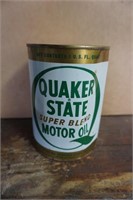 Vintage Quaker State Super Blend Motor Oil