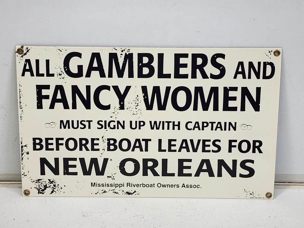 SSP Mississippi Riverboat Sign