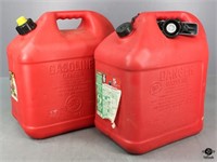 Blitz 5 Gallon Plastic Gas Cans / 2 pc