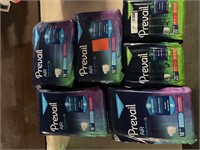 1 LOT (6) PREVAIL DAILY UNDERWEAR/BRIEFS SIZE 2