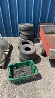 Miscellaneous  ATV Tires w/ Tire Chains