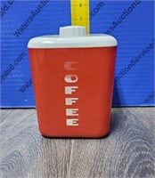 VINTAGE Plastic Coffee Canister