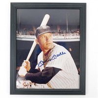Mickey Mantle Autograph Framed Photo