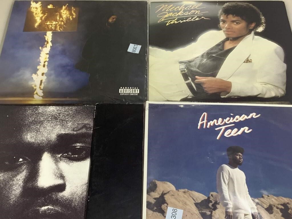 Vinyl LP’s Rap, R&B, Pop