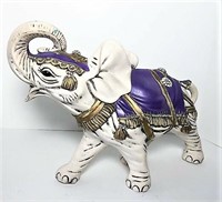 Ceramic Elephant Hand Painted