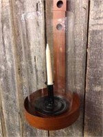 SHAKER STYLE WALL MOUNTED CANDLE