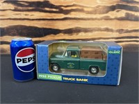 1955 Pickup Truck Bank Die Cast