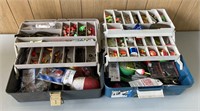 2 Fishing Tackle Boxes