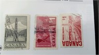 Canadian high issue value stamps