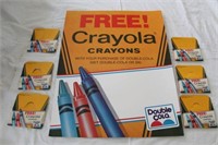 Crayola Double Cola Poster & Crayons
