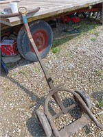 Vintage steel hand dolly.
