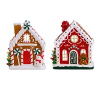 Mr. Christmas Set Of 2 Gingerbread Houses