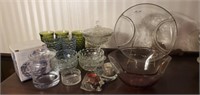 Whitehall Clear Cubed Glassware  & More